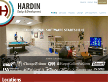 Tablet Screenshot of hardindd.com